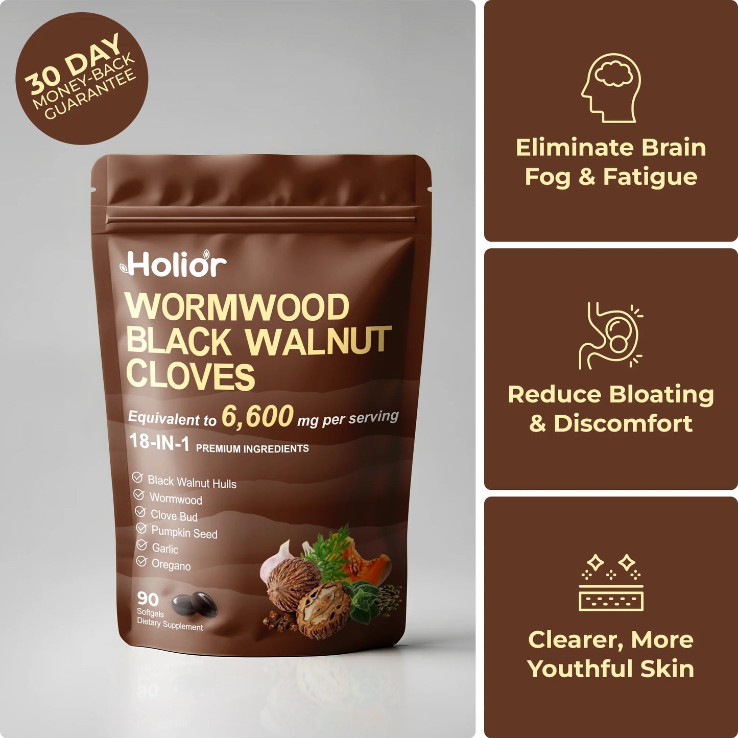 Wormwood Black Walnut Cloves